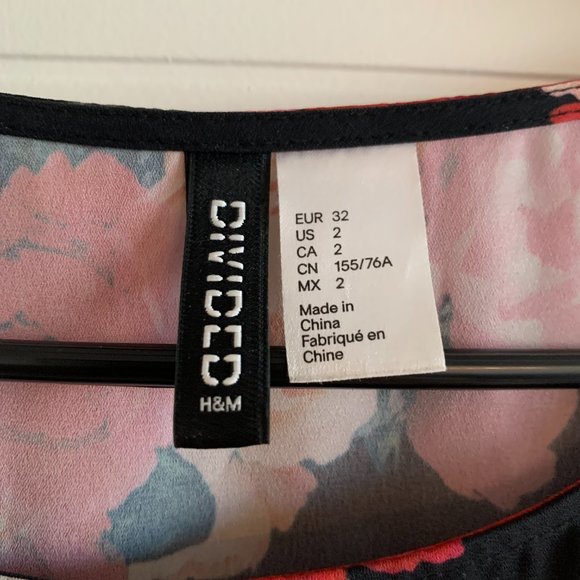 H&M Sheer Floral Blouse - Picture 3 of 3